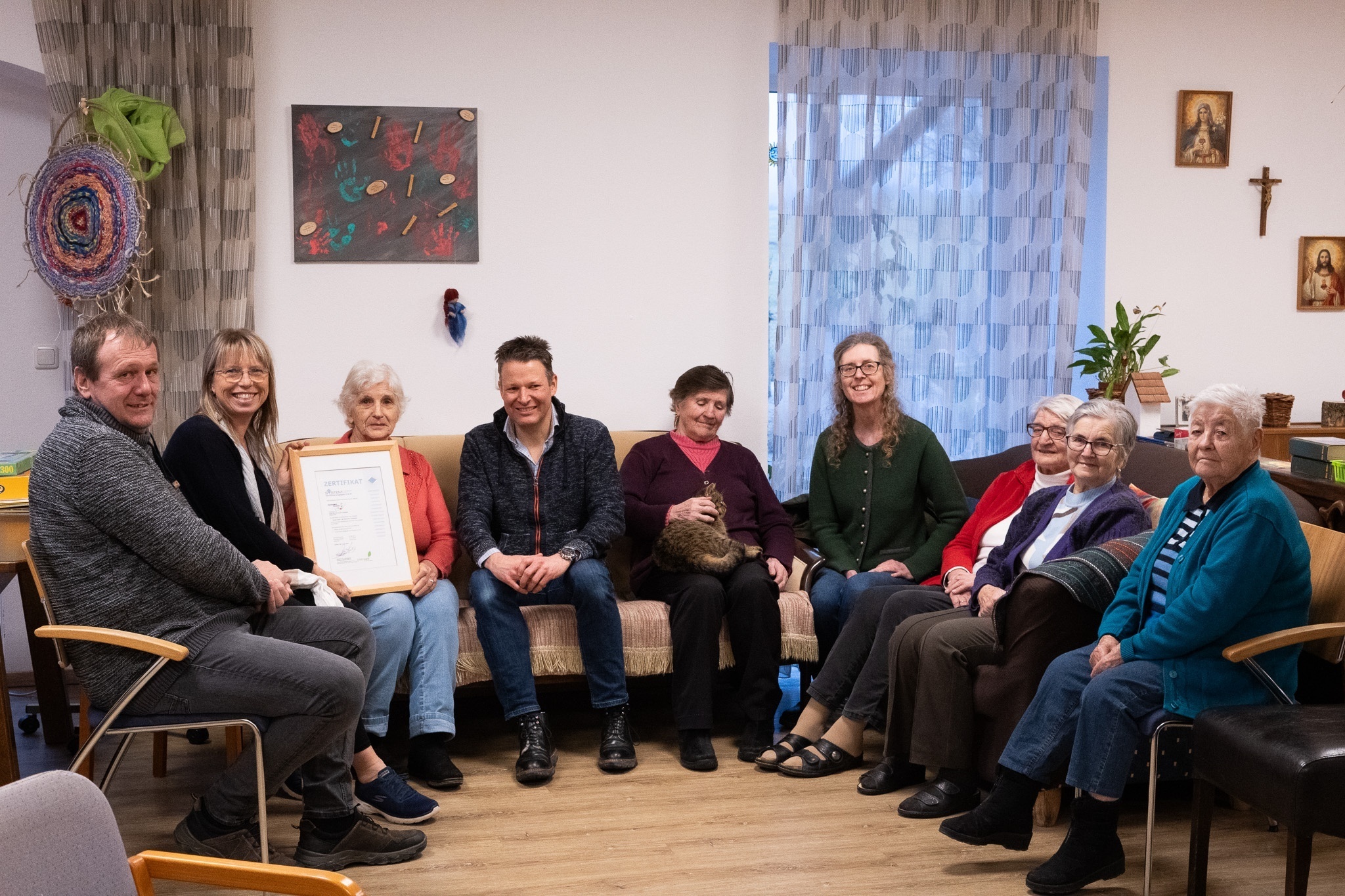 Pointner Gottfried und Renate, Mayerl, Reisner und Runde Seniorinnen © Mirjam Reisner